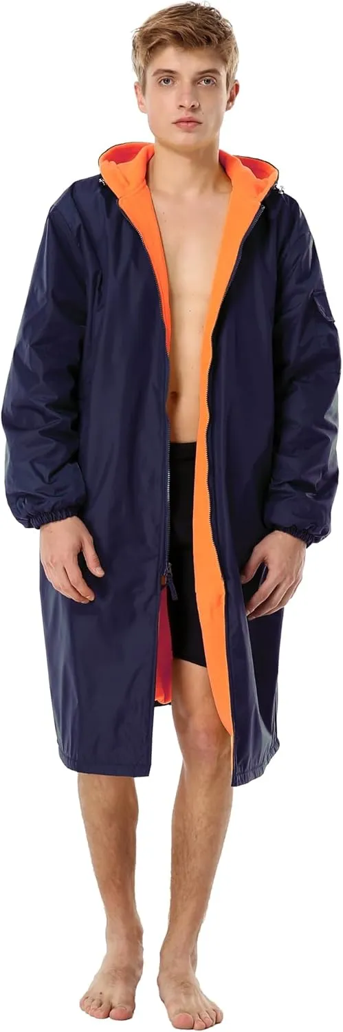 Adoretex Unisex Swim Parka Water Resistant Warm Coat Water Sports Swim Parka for Adult & Kids