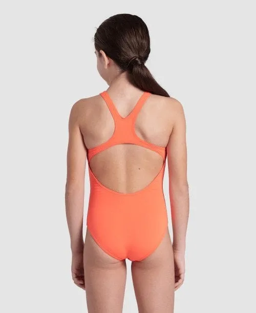 arena Girls Team Solid Pro Back One Piece Swimsuit