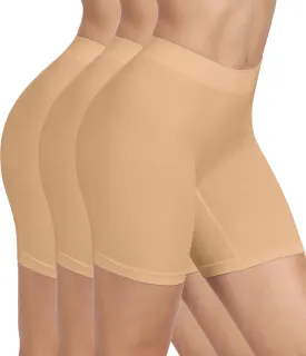 BESTENA Slip Shorts for Under Dresses Seamless Smooth Workout Yoga Bike Shorts for Women