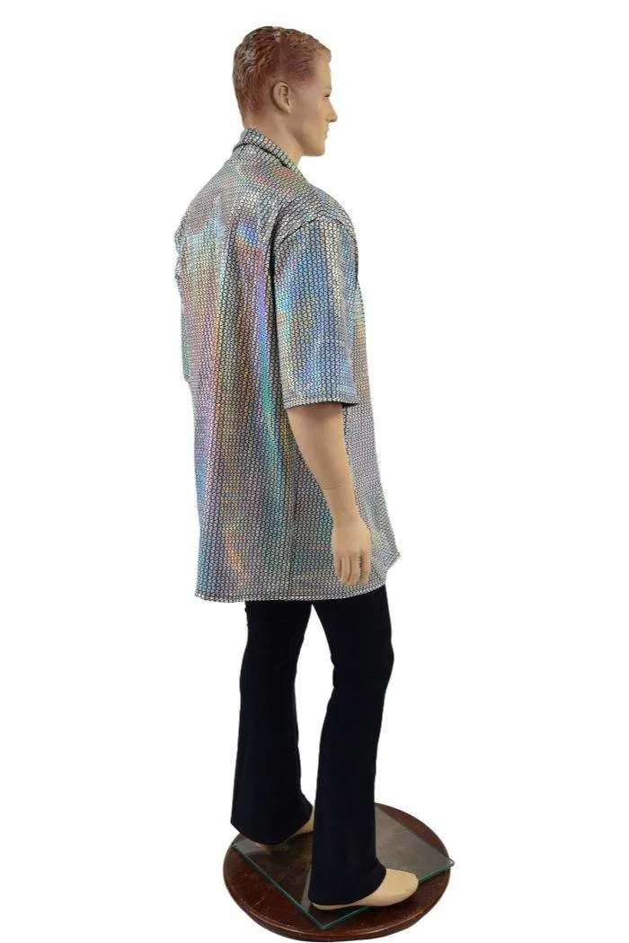 Build Your Own Unisex Open Front Nomad Shirt with Robe Collar