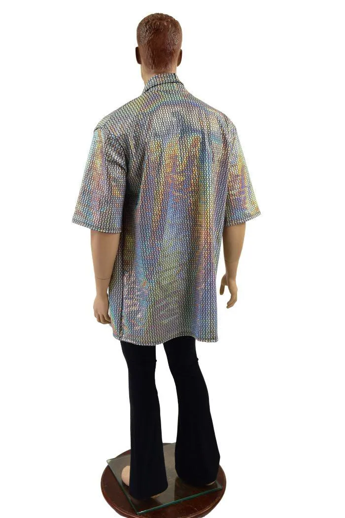 Build Your Own Unisex Open Front Nomad Shirt with Robe Collar