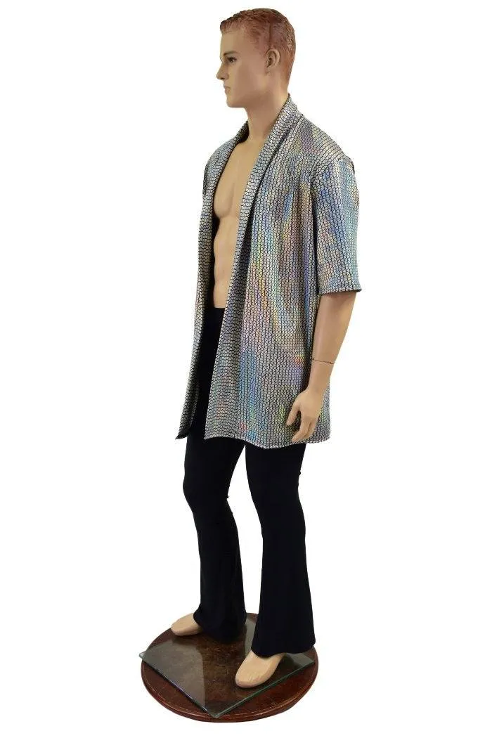 Build Your Own Unisex Open Front Nomad Shirt with Robe Collar