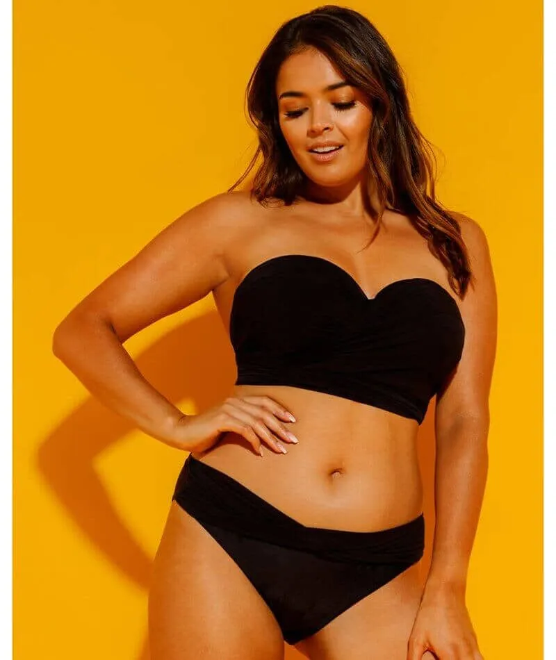 Curvy Kate Wrapsody Bikini Brief - Black