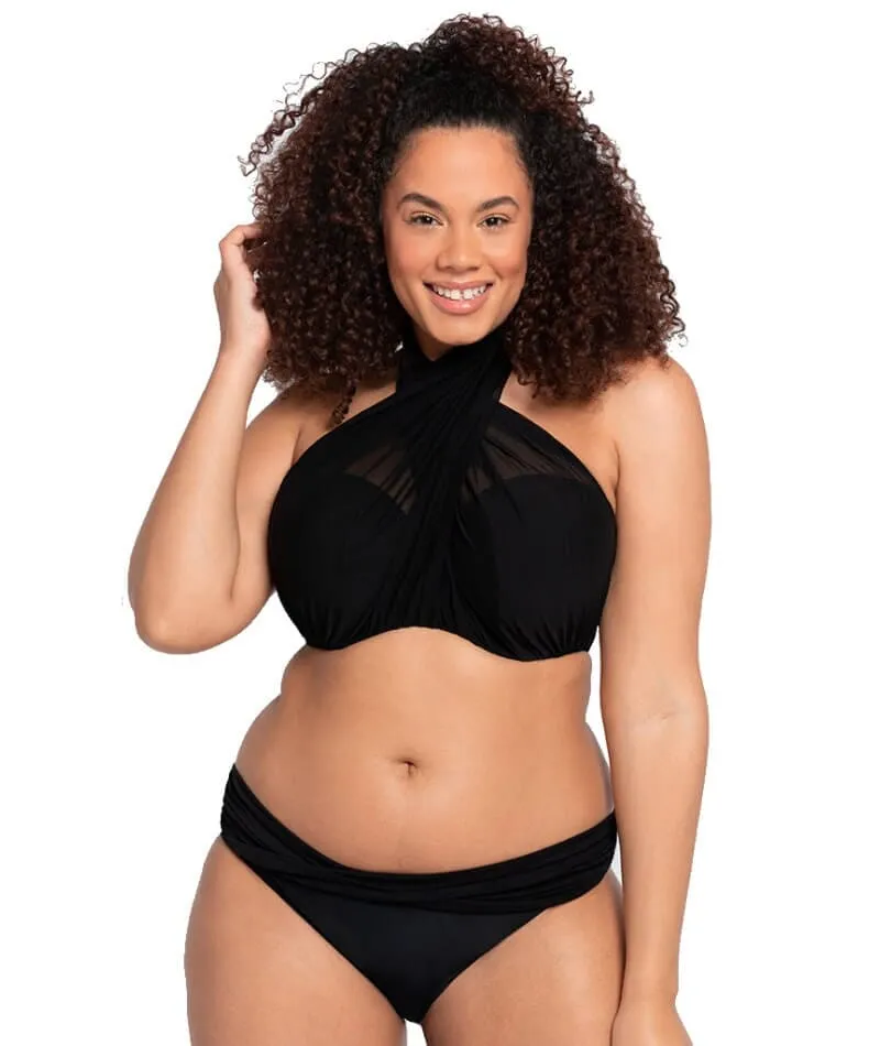 Curvy Kate Wrapsody Bikini Brief - Black