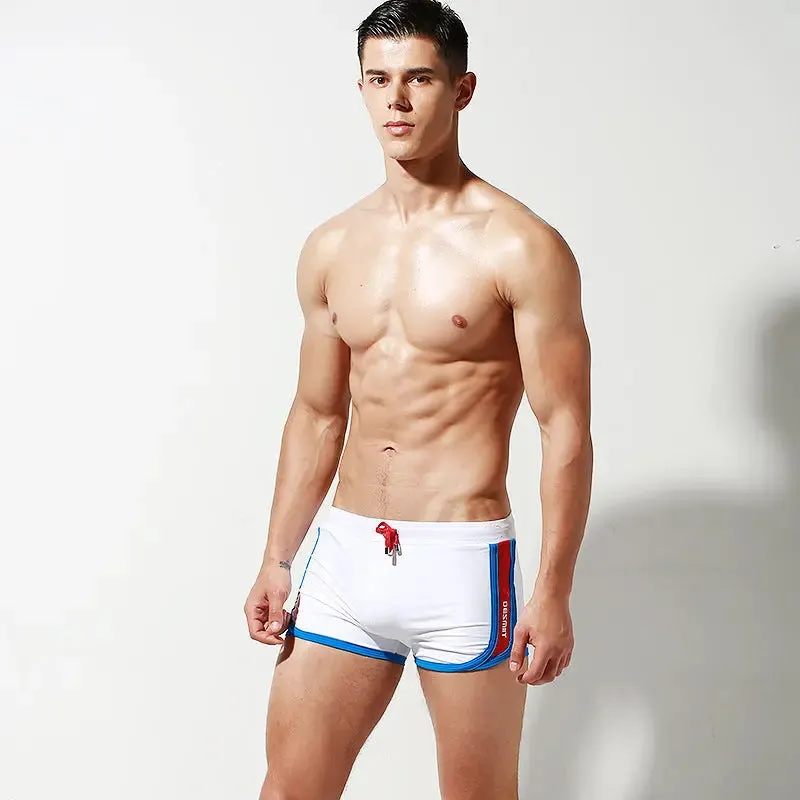 DESMIIE Boxer swimming trunks for men Fashion Sports
