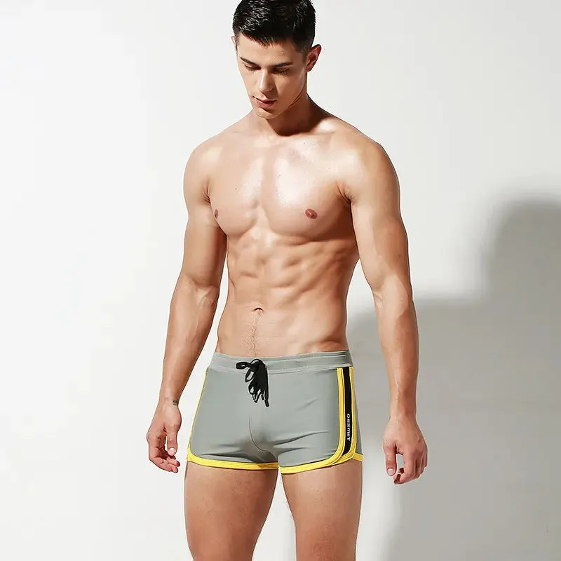 DESMIIE Boxer swimming trunks for men Fashion Sports