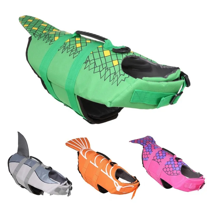Dog Life Jacket Swimming Suit - 4 motives
