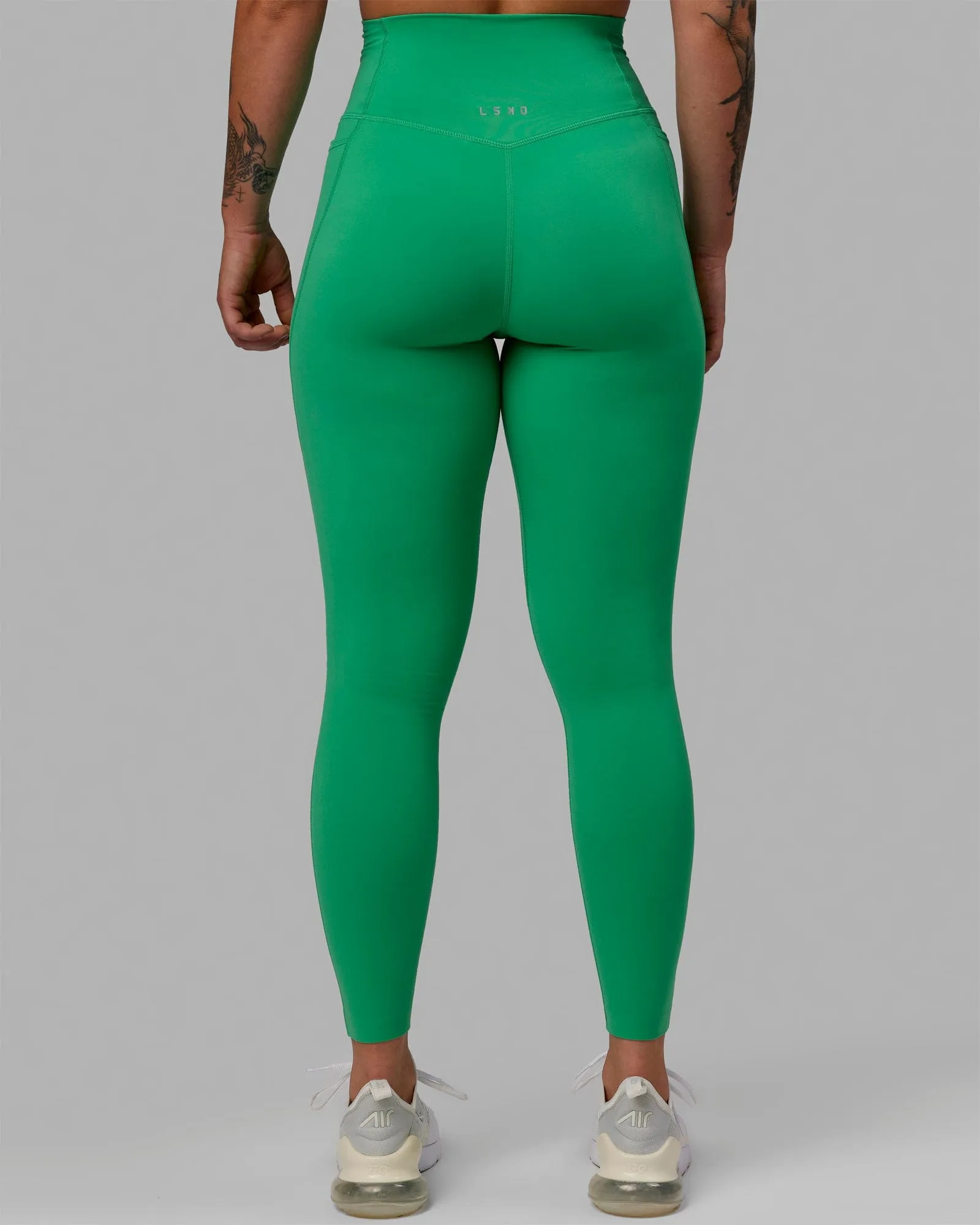 Elixir Full Length Tight With Pockets - Holly Green