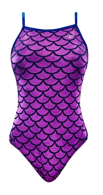 FINALS Women&#39;s Funnies Mermaid Wing Back Swimsuit