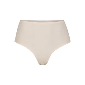 FITS EVERYBODY HIGH WAISTED THONG | SAND