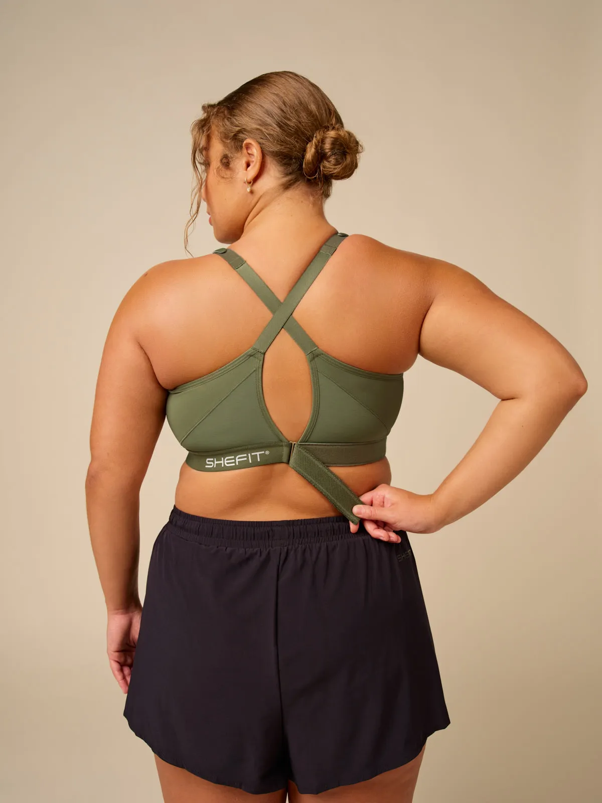 Full Coverage Bra - Deep Lichen Green