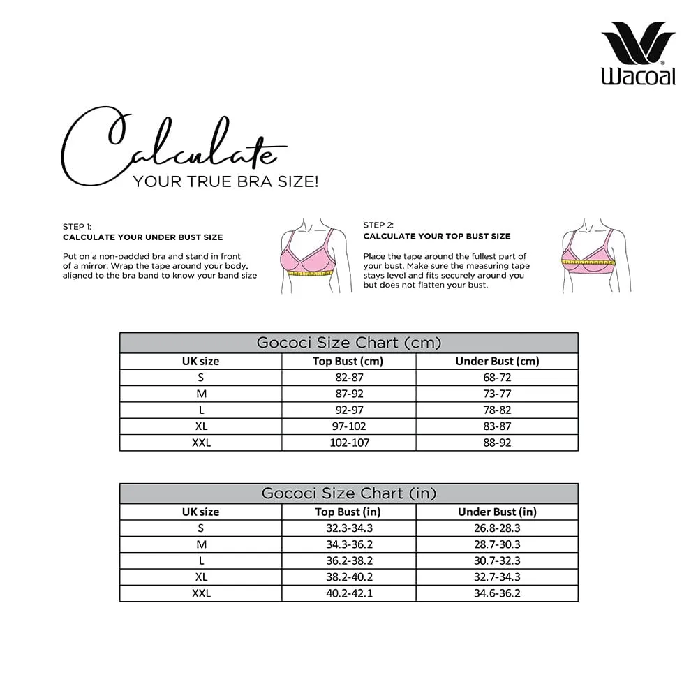 Gococi Padded Non-wired Full Cup Everyday Wear Full coverage T-Shirt Bra - Beige