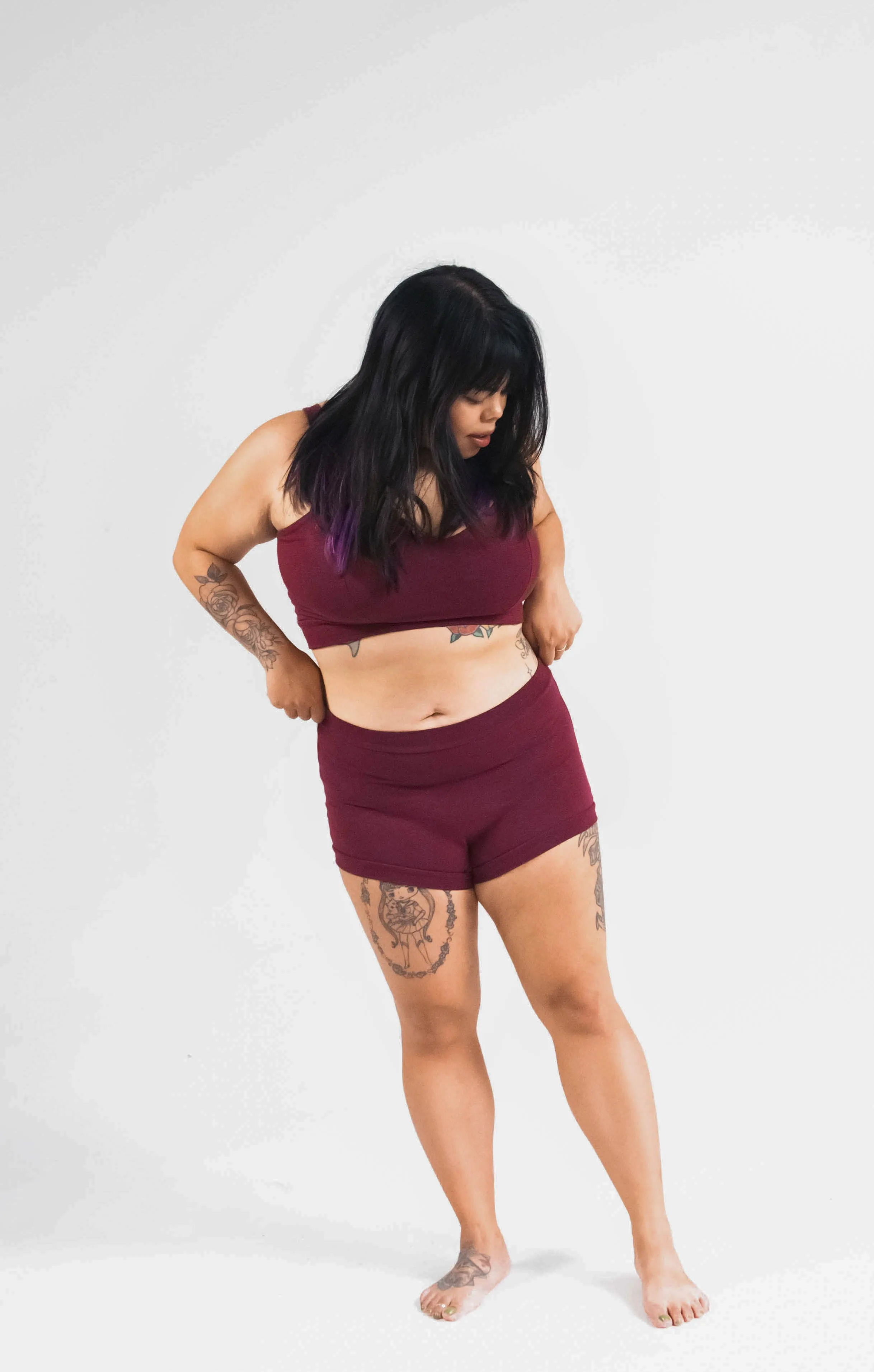 High undies — wine