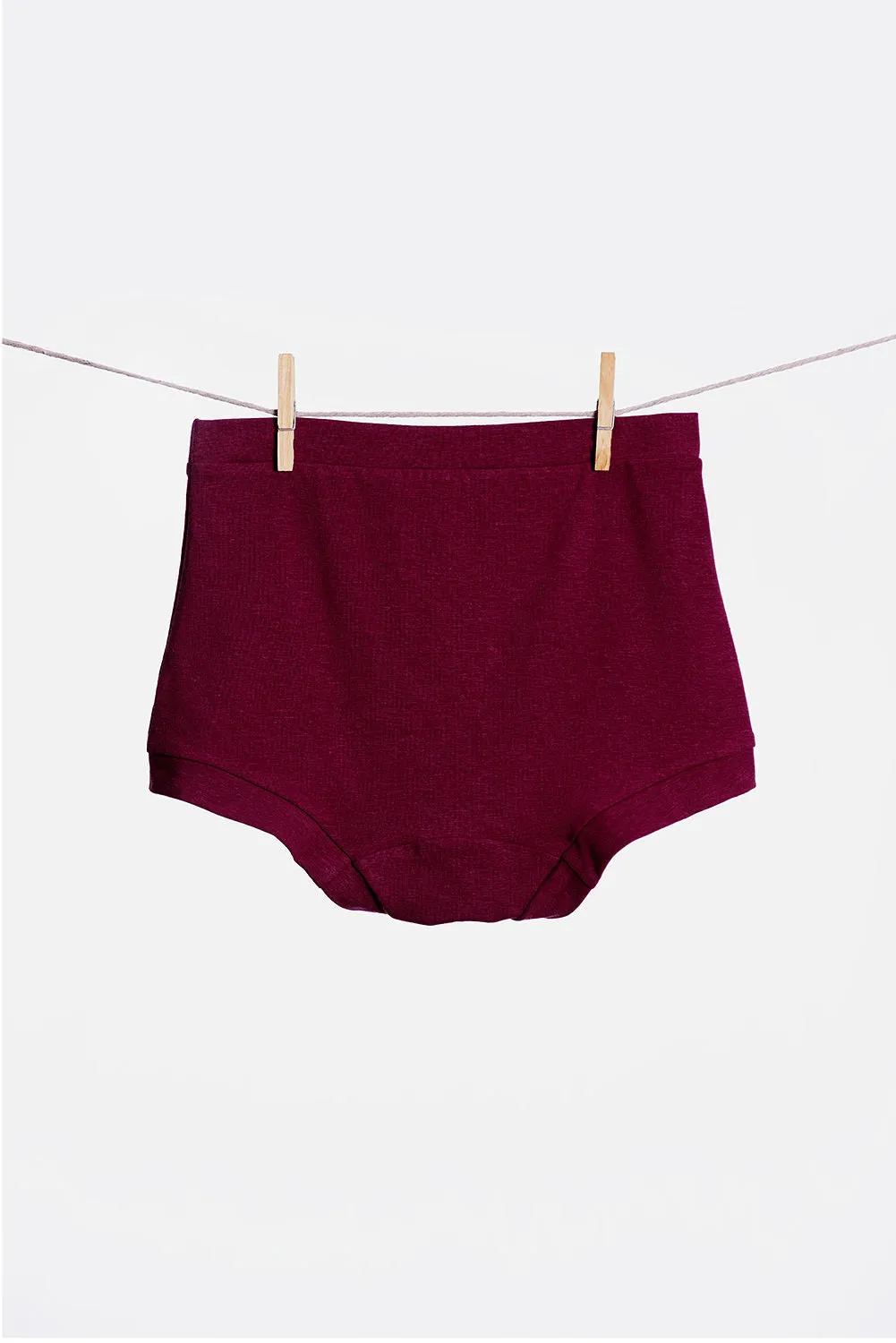 High undies — wine