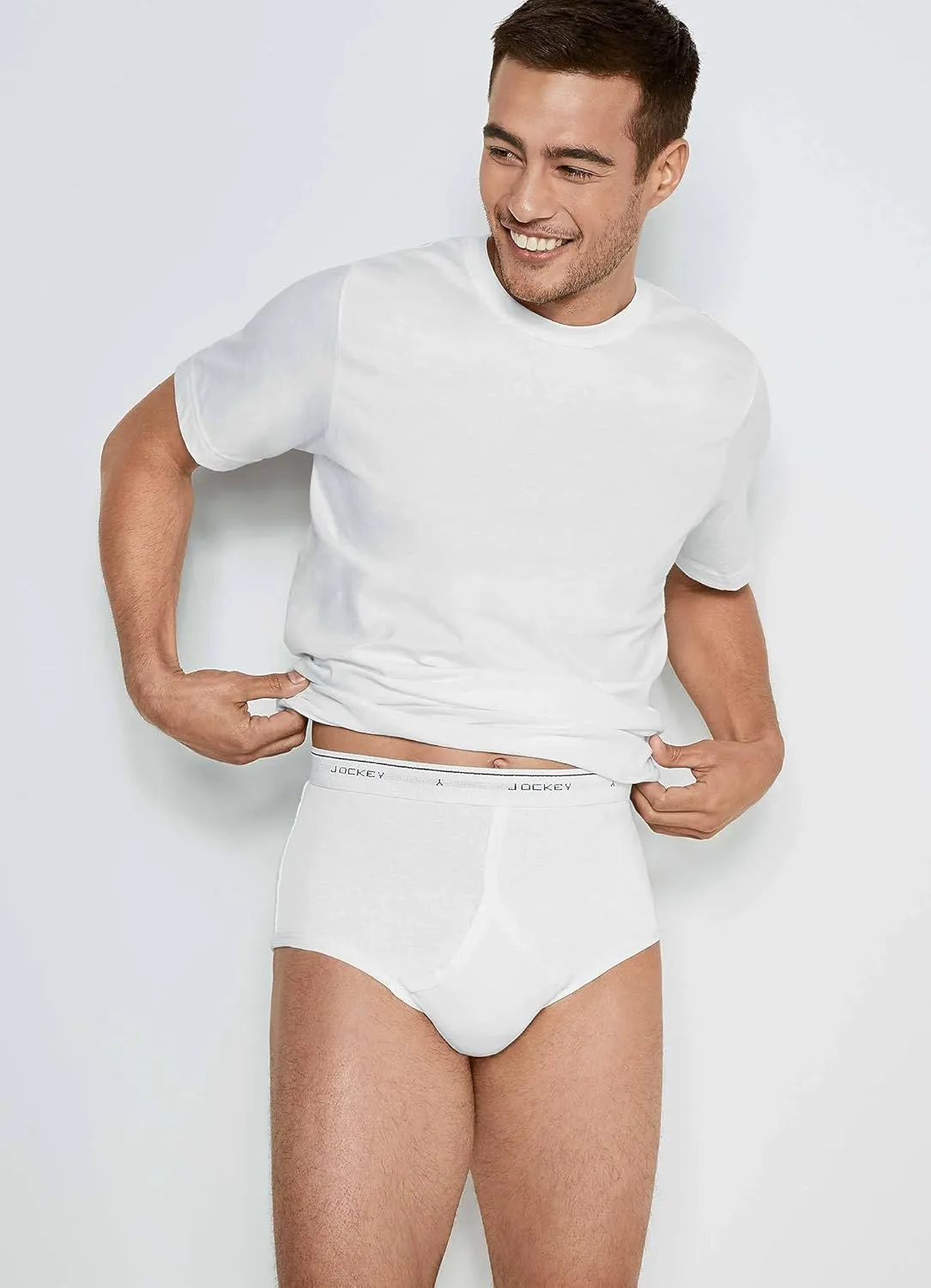 Jockey Men's Underwear Classic Full Rise Brief - 3 Pack
