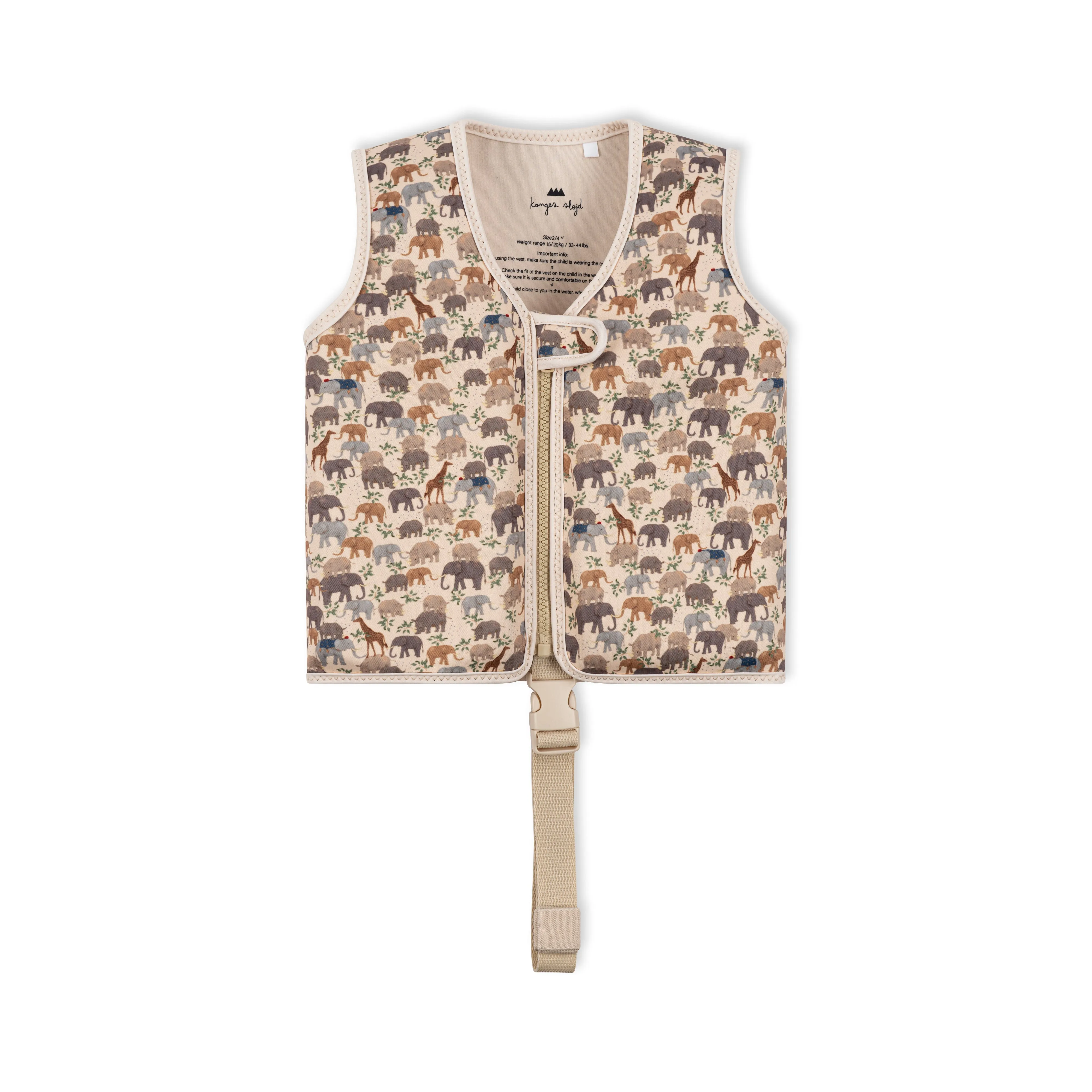 Konges Sløjd Neoprene Swimming Vest Float Vest | Safari