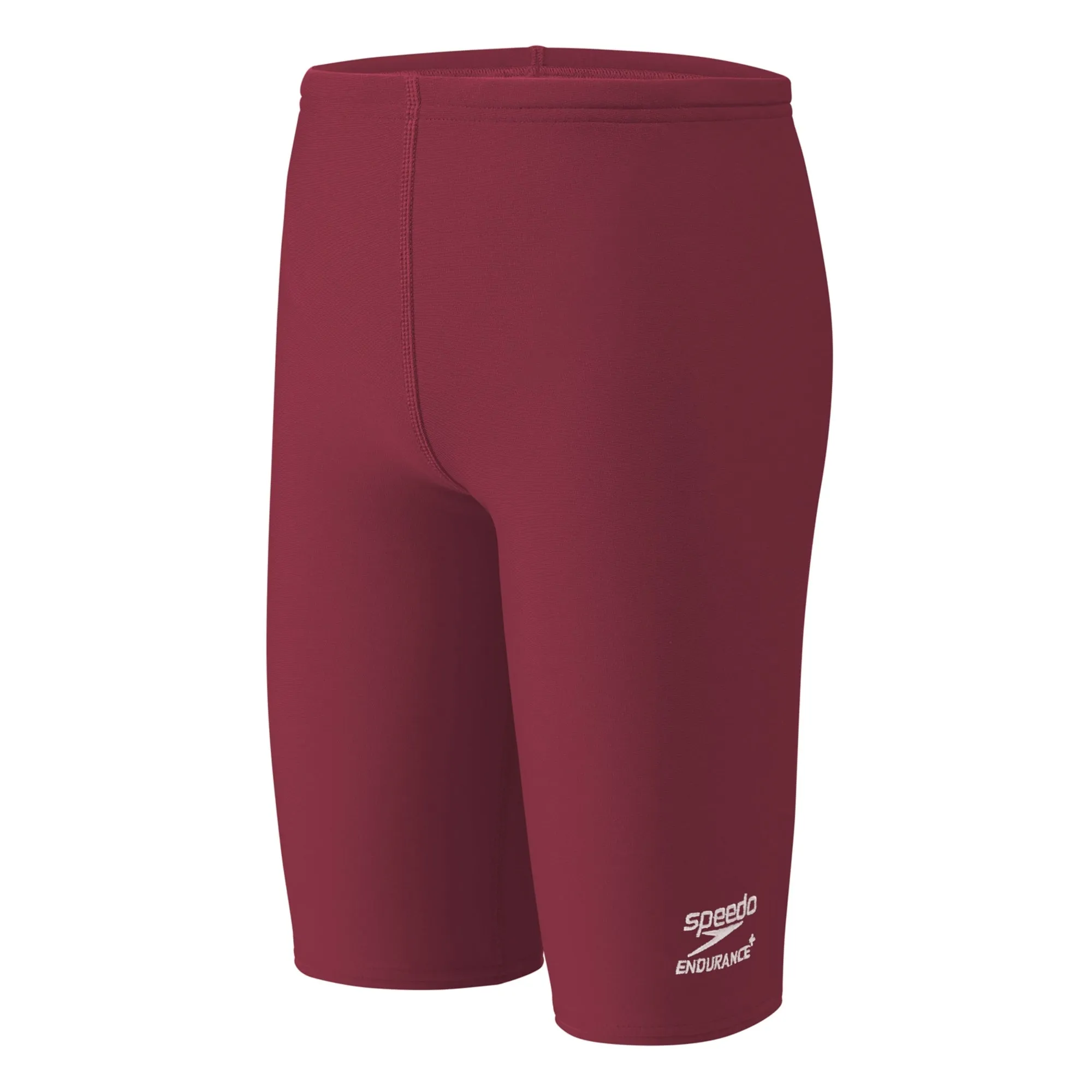 Meriden Silver Fins _SPEEDO Male Solid Endurance  Jammer Swimsuit-Adult
