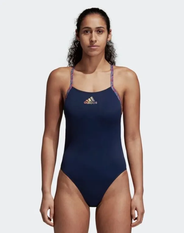 Pride Women's Performance Infinitex  Collegiate Navy/ Clear Orange