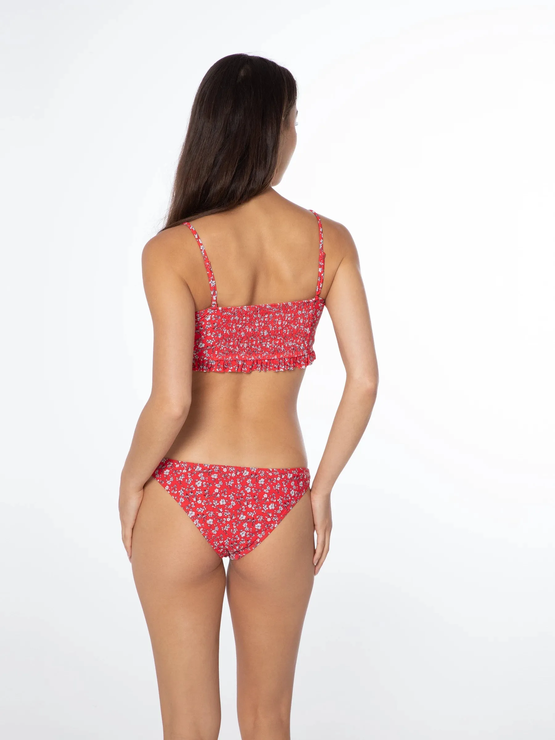 Protest PRTCAPELO Bandeau Bikini - Floral | Eco-Friendly, Quick-Dry & UPF 50 Protection
