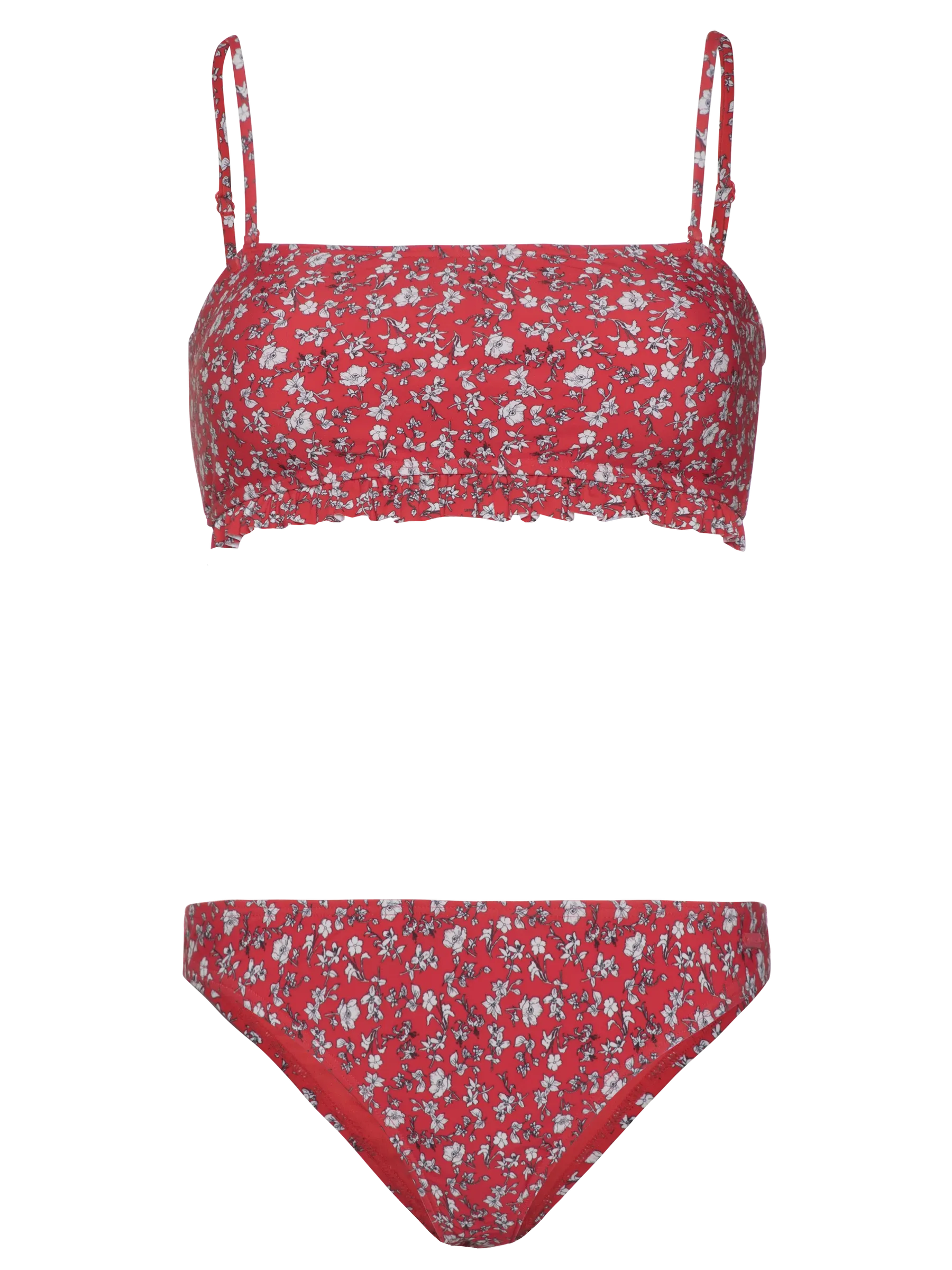 Protest PRTCAPELO Bandeau Bikini - Floral | Eco-Friendly, Quick-Dry & UPF 50 Protection
