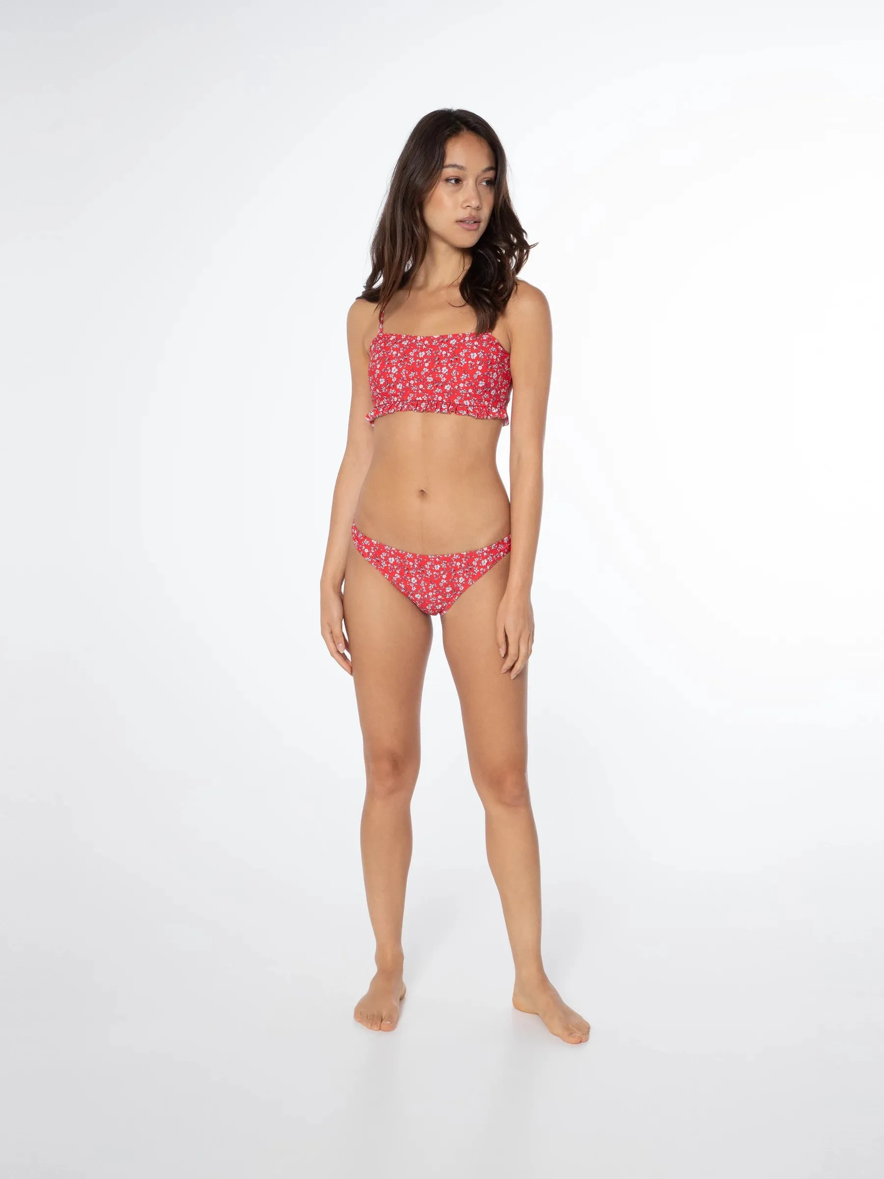 Protest PRTCAPELO Bandeau Bikini - Floral | Eco-Friendly, Quick-Dry & UPF 50 Protection