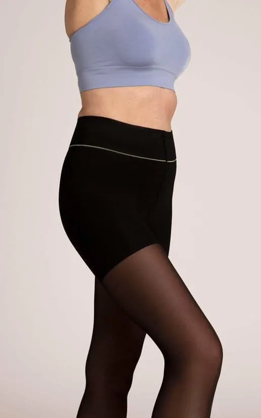 Shaping Sheer Tights in Black