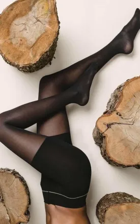 Shaping Sheer Tights in Black