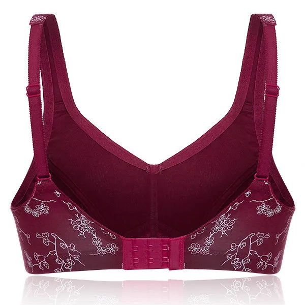 Soft Cup-full Coverage Leisure Wireless Adjustable Thin Bras