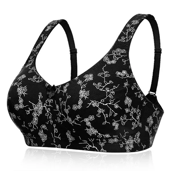 Soft Cup-full Coverage Leisure Wireless Adjustable Thin Bras