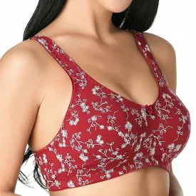 Soft Cup-full Coverage Leisure Wireless Adjustable Thin Bras
