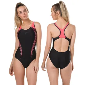 Speedo Fit Laneback Swimsuit