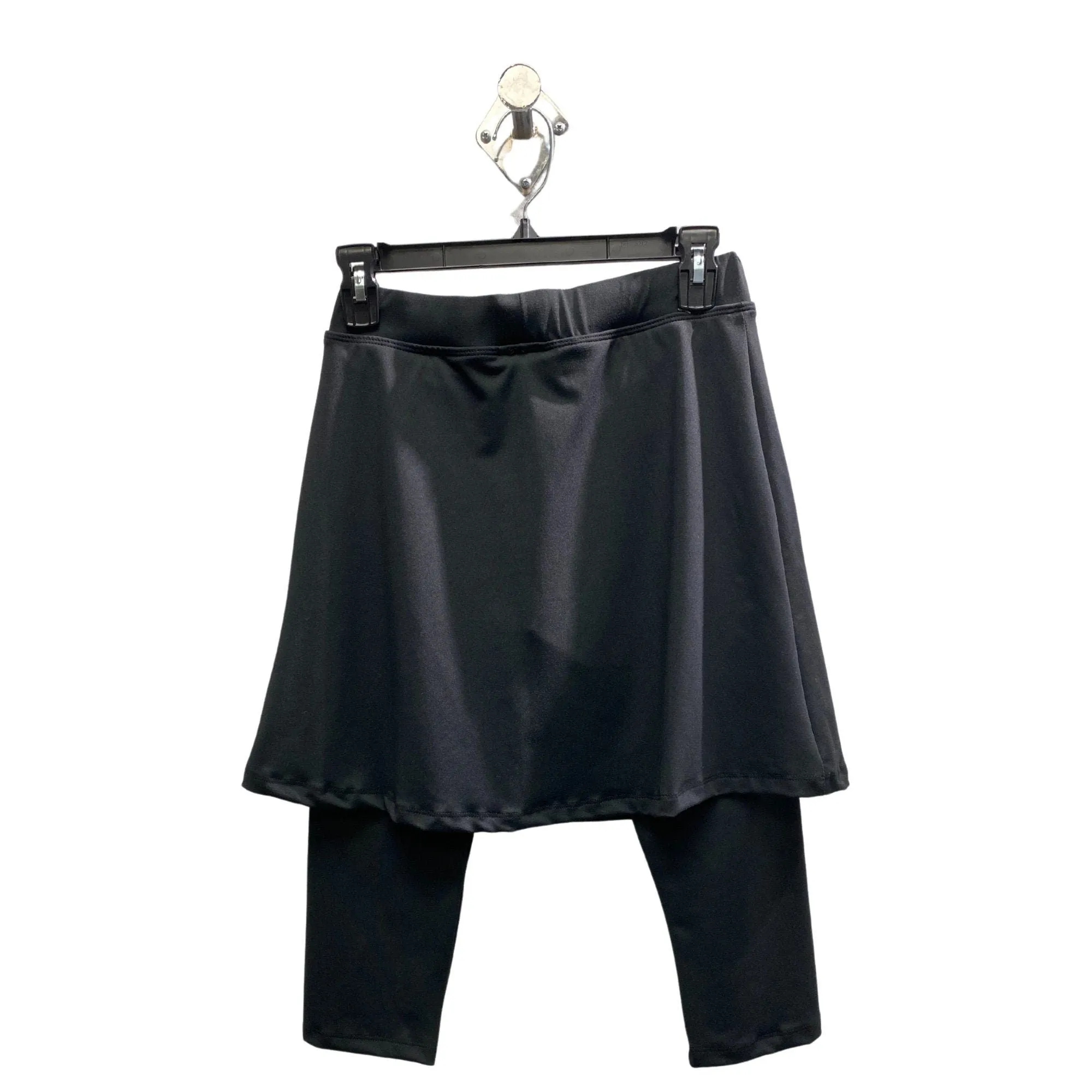 Swim Leggings w Attached Skirt, Mini Flared Skirt with Leggings, Quick Drying Skirted Leggings, 2-in-1 skirt leggings, Swim Skirt, Swimwear