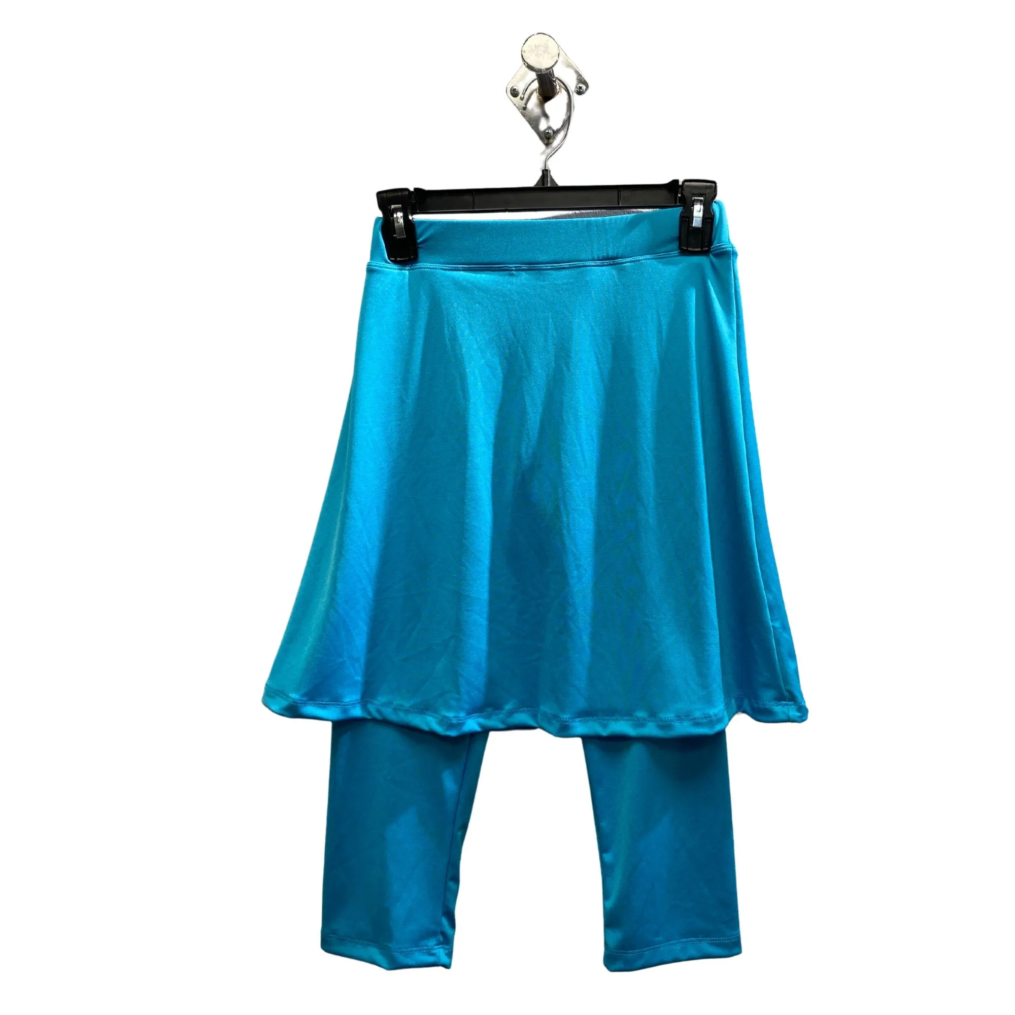 Swim Leggings w Attached Skirt, Mini Flared Skirt with Leggings, Quick Drying Skirted Leggings, 2-in-1 skirt leggings, Swim Skirt, Swimwear