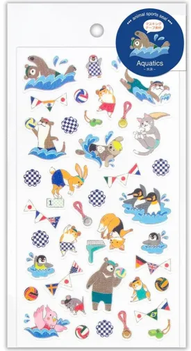 Swimming Animal Stickers
