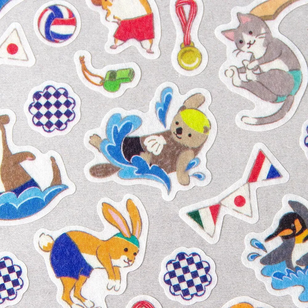 Swimming Animal Stickers