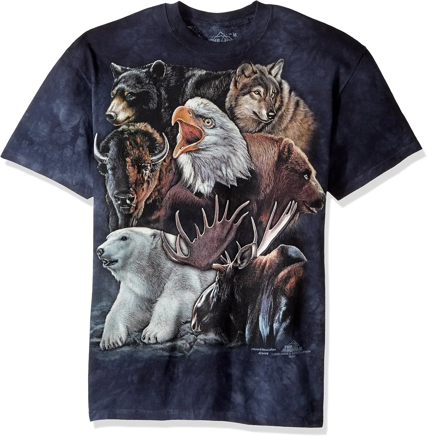 The Mountain Wild Alaskan Collage T-Shirt
