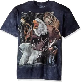 The Mountain Wild Alaskan Collage T-Shirt