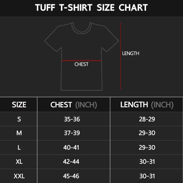 TUFF Muay Thai Shirt True Power Twin Tigers Yantra Red