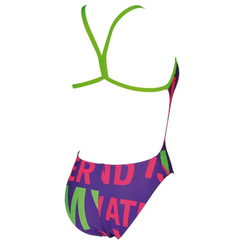 WOMEN'S MANIFESTO ONE-PIECE SWIMSUIT