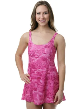 Womens One Piece Swim Dress Bathing Suit | Aqua Design