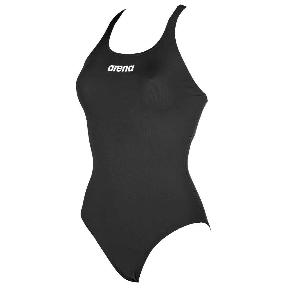 WOMEN'S SOLID SWIM PRO - BLACK