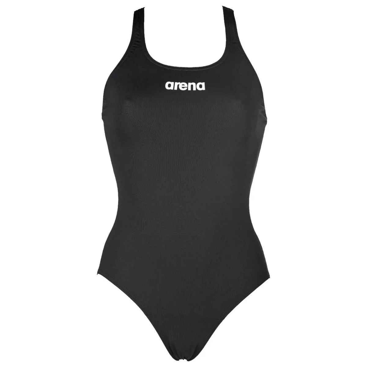 WOMEN'S SOLID SWIM PRO - BLACK