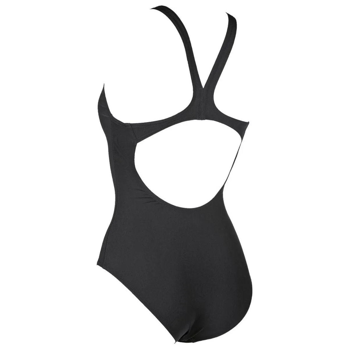 WOMEN'S SOLID SWIM PRO - BLACK
