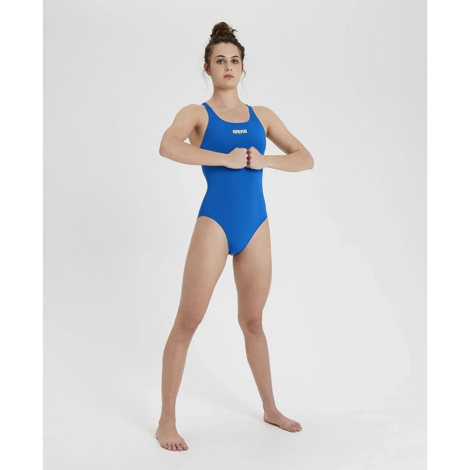 WOMEN'S SOLID SWIM PRO - ROYAL