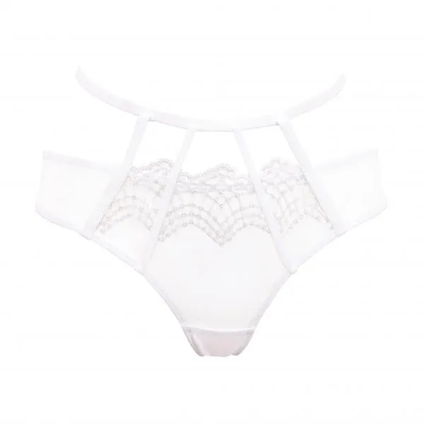 Zola High-Waist Brief - Ivory -